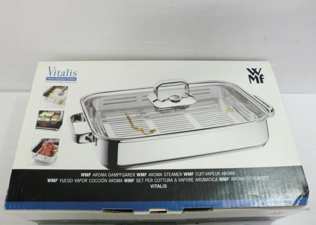 WMF ヴェーエムエフ vitalis ビタリス M シャローパン 蒸し鍋