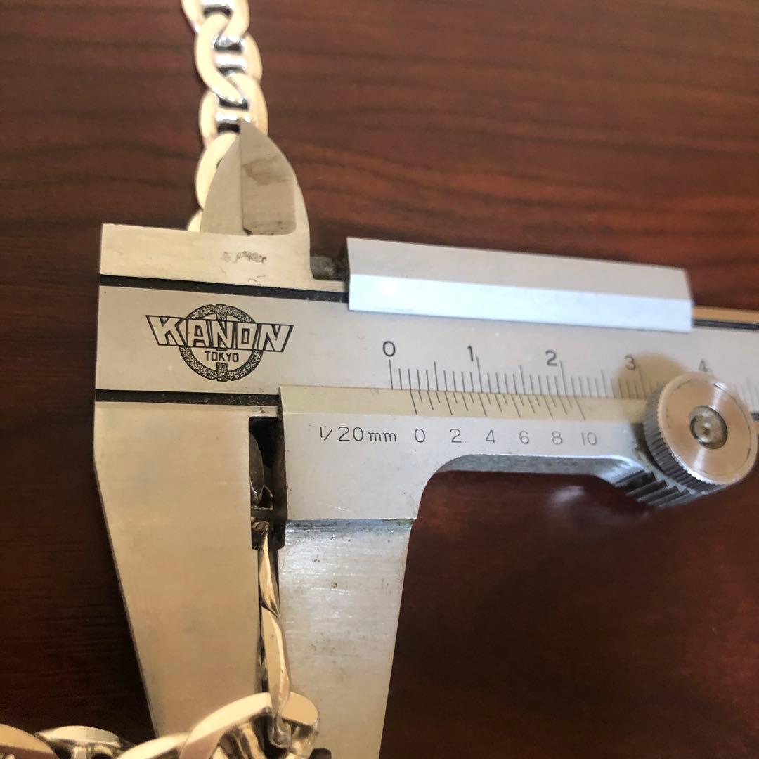 ネックレス☆アンカーチェーン／豚鼻／喜平／silver925／イタリア製