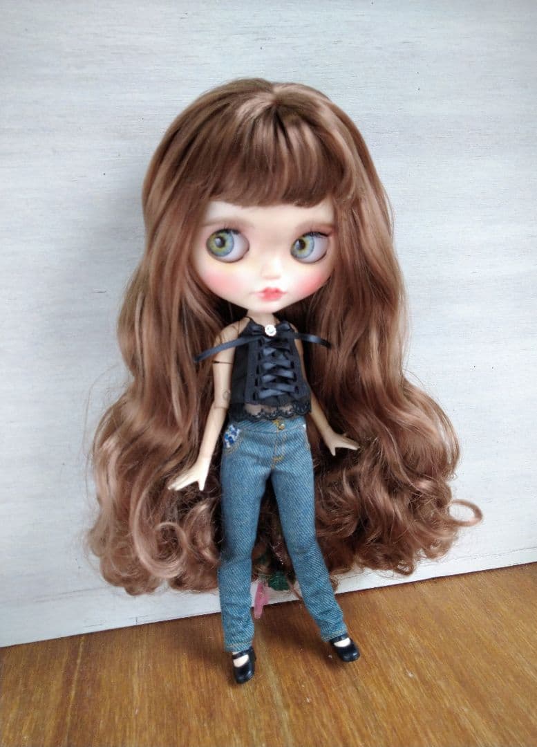 再出品497.※単品※ジーパン※ブライスアウトフィット※1/6ドール服