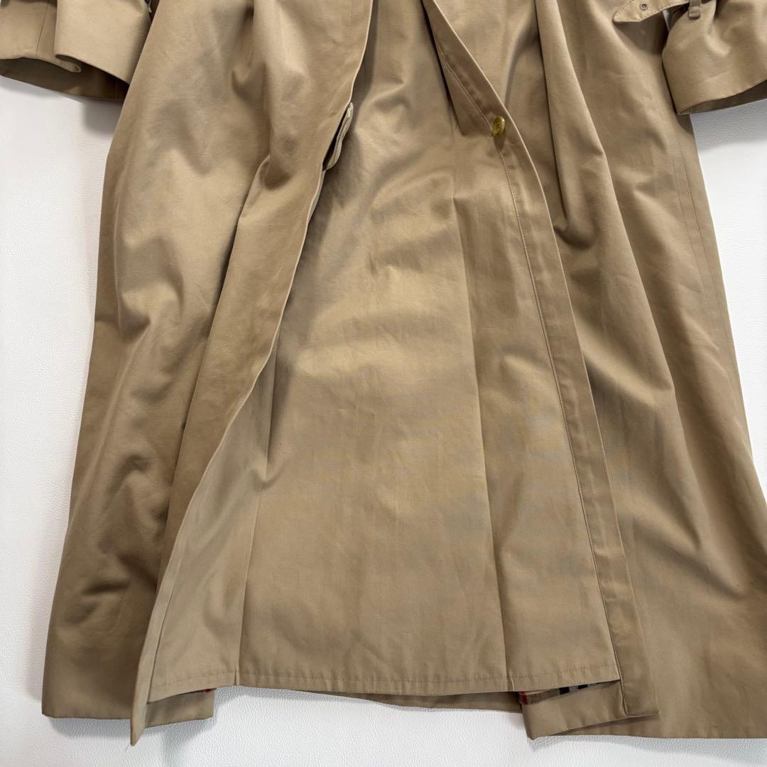 バーバリー[着丈124cm 付属品完備]トレンチコート ノバチェック Lサイズ