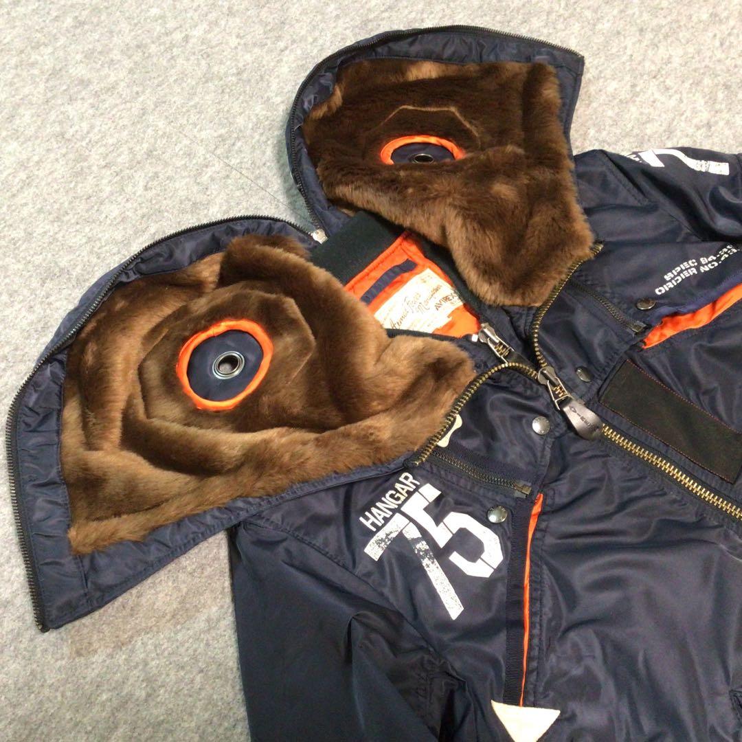 【treasure3140】AVIREX MA-1 REMODEL N2B