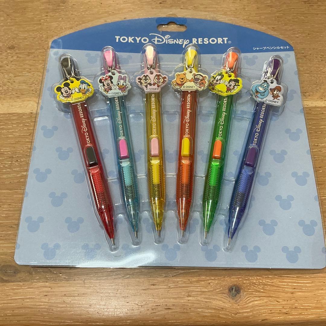 激レア東京ディズニーリゾート シャープペンシル 6本セット