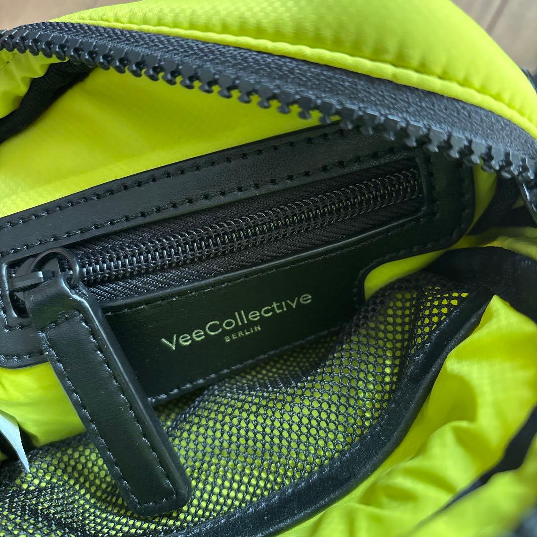 Vee Collective◇ショルダーバッグ　サコツシュ　ネオンイエロー