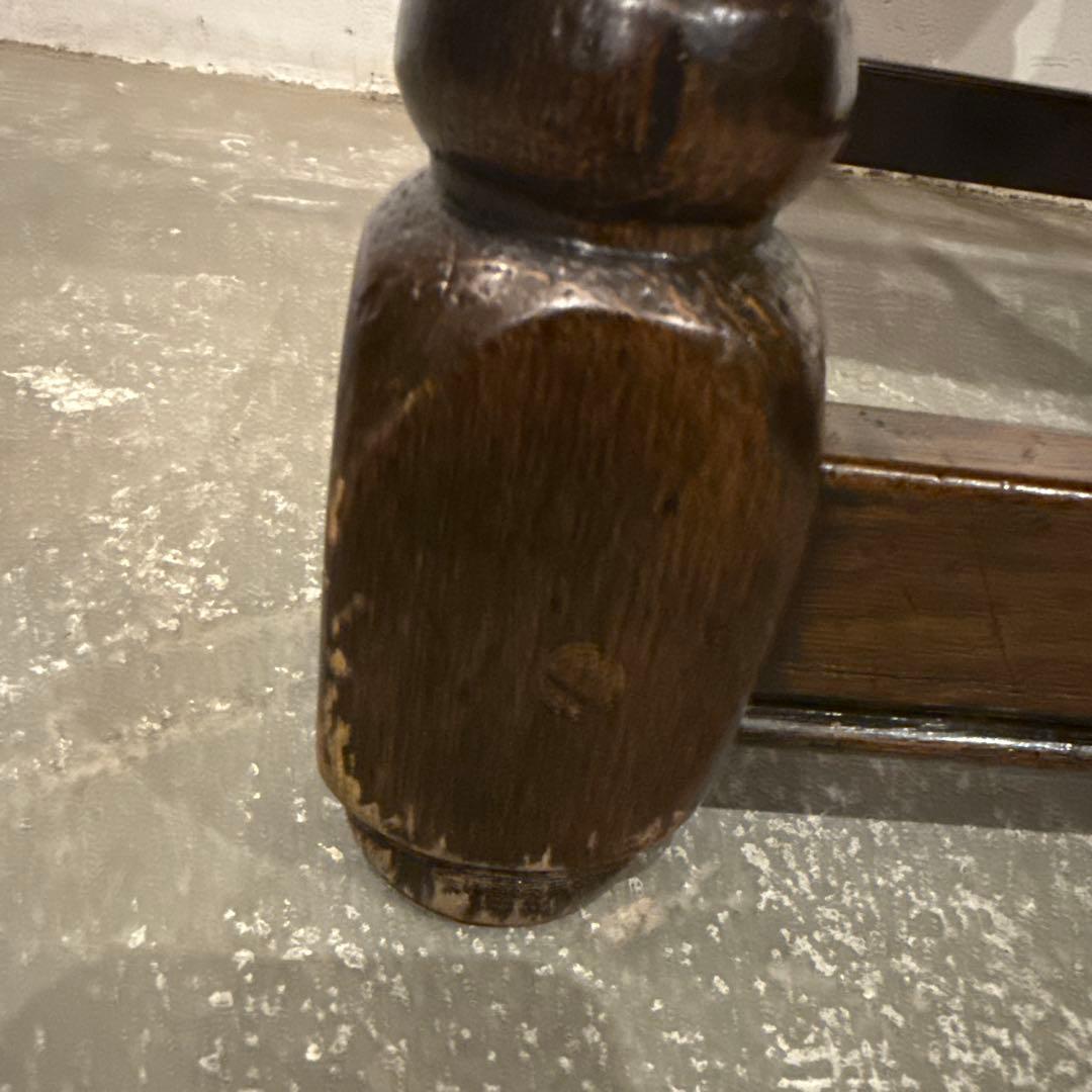 年末年始saleヴィンテージ　木製サイドテーブル　引き出し付き2