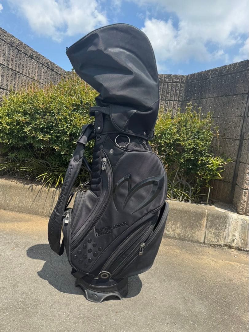 【最終値下げ】MasterBunny Edition ブラック キャディバッグ