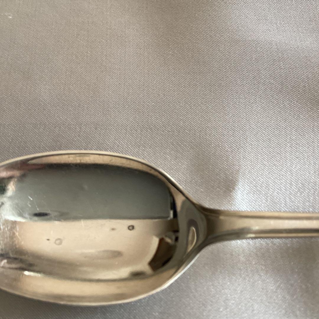 【ひろちゃん】英国　純銀　コーヒースプーン　　6本セット