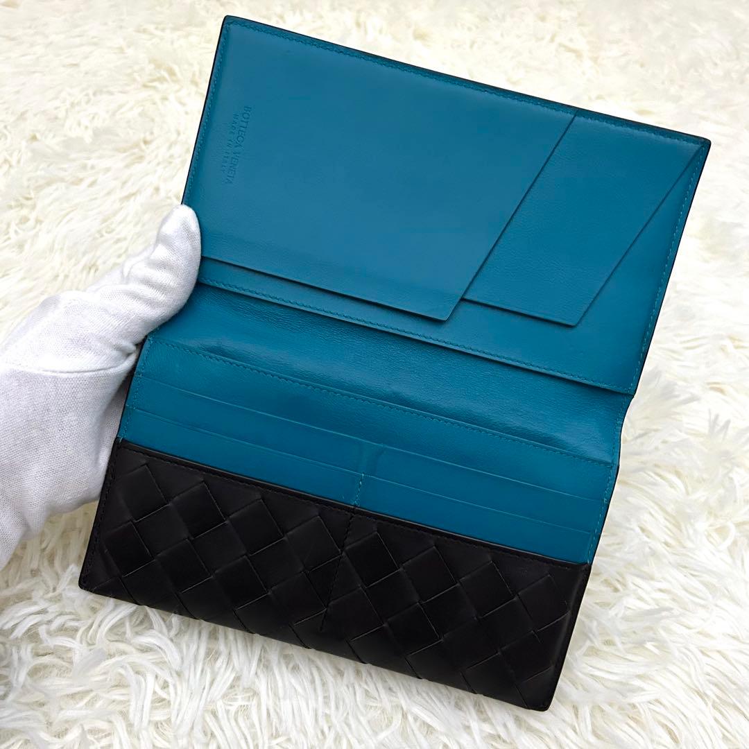 ［極美品］ICチップ内蔵 BOTTEGA VENETA イントレチャート 長財布