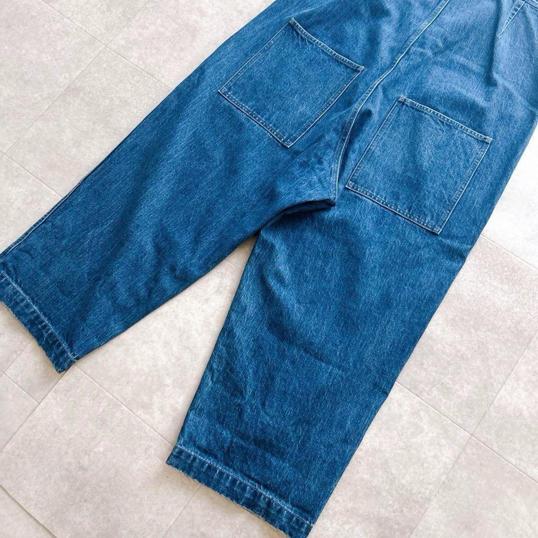 美品✨nest robe ネストローブ デニムデッキサロペット ゆったり 近年