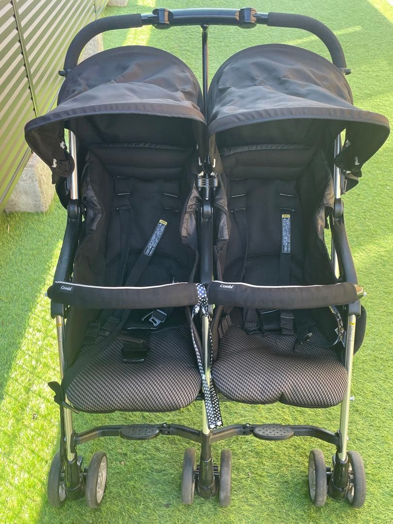 はんぎょどんページ ツインスピン ベビーカー