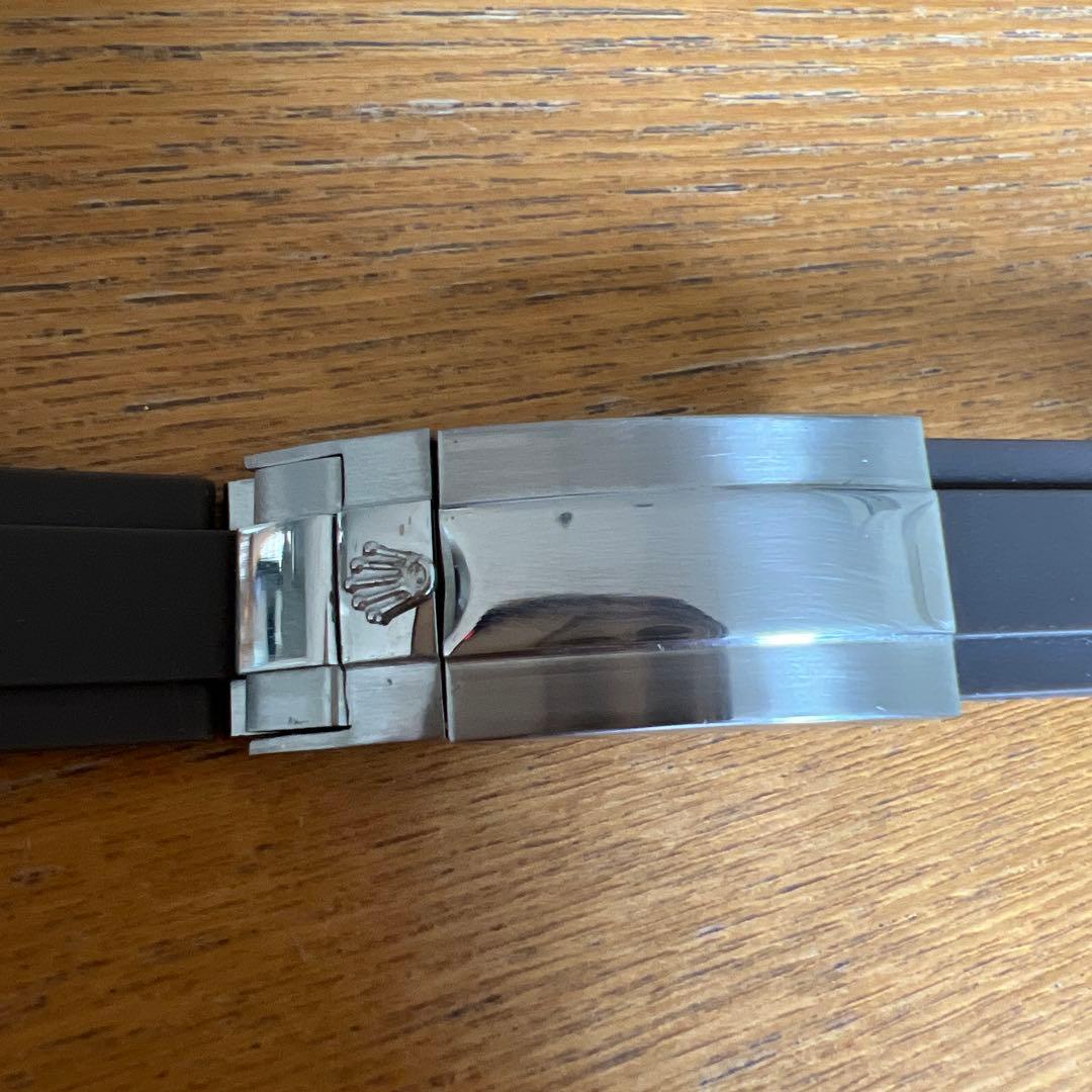 ロレックス ラバーベルト ブラウン　20mm