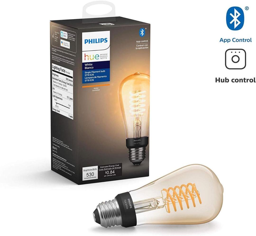 新品２個 エジソン PHILIPS Hue LED電球 E26 7W