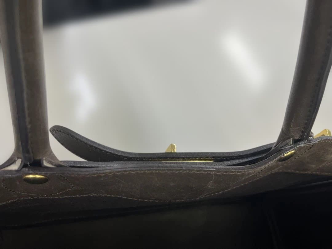 シータパランティカ　ブラウン　トートバッグ