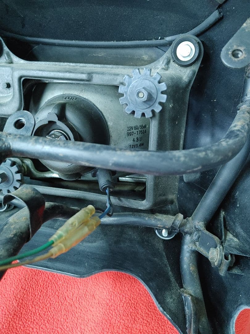 YAMAHA RZ250RR 純正フロントカウル