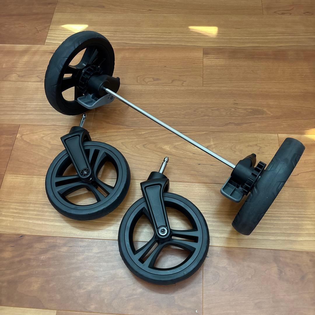 美品3回使用/二人乗りベビーカー カトージ 二人でゴーDX 専用レインカバー付き