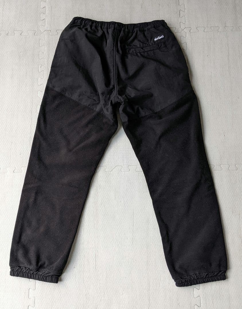 WILD THINGS ワイルドシングス フリース パンツ 黒 ブラック