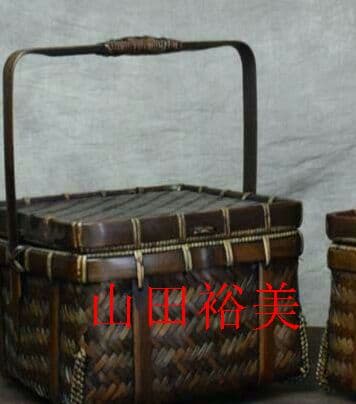 茶道具収納 便攜 収納ケース古風 職人手作りY