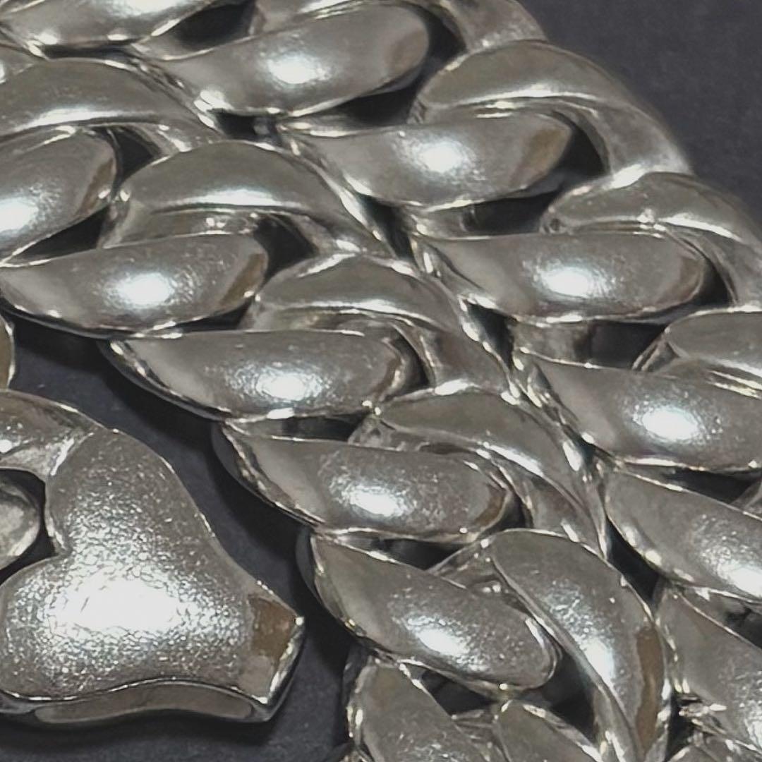 US輸入　極太喜平ネックレス　ウォレットチェーン　ヴィンテージ　925刻印あり