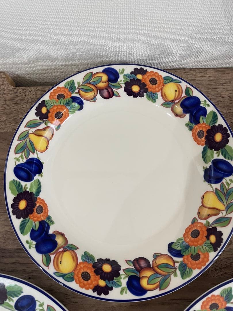 ロイヤルコペンハーゲン ゴールデンサマープレート5枚セット