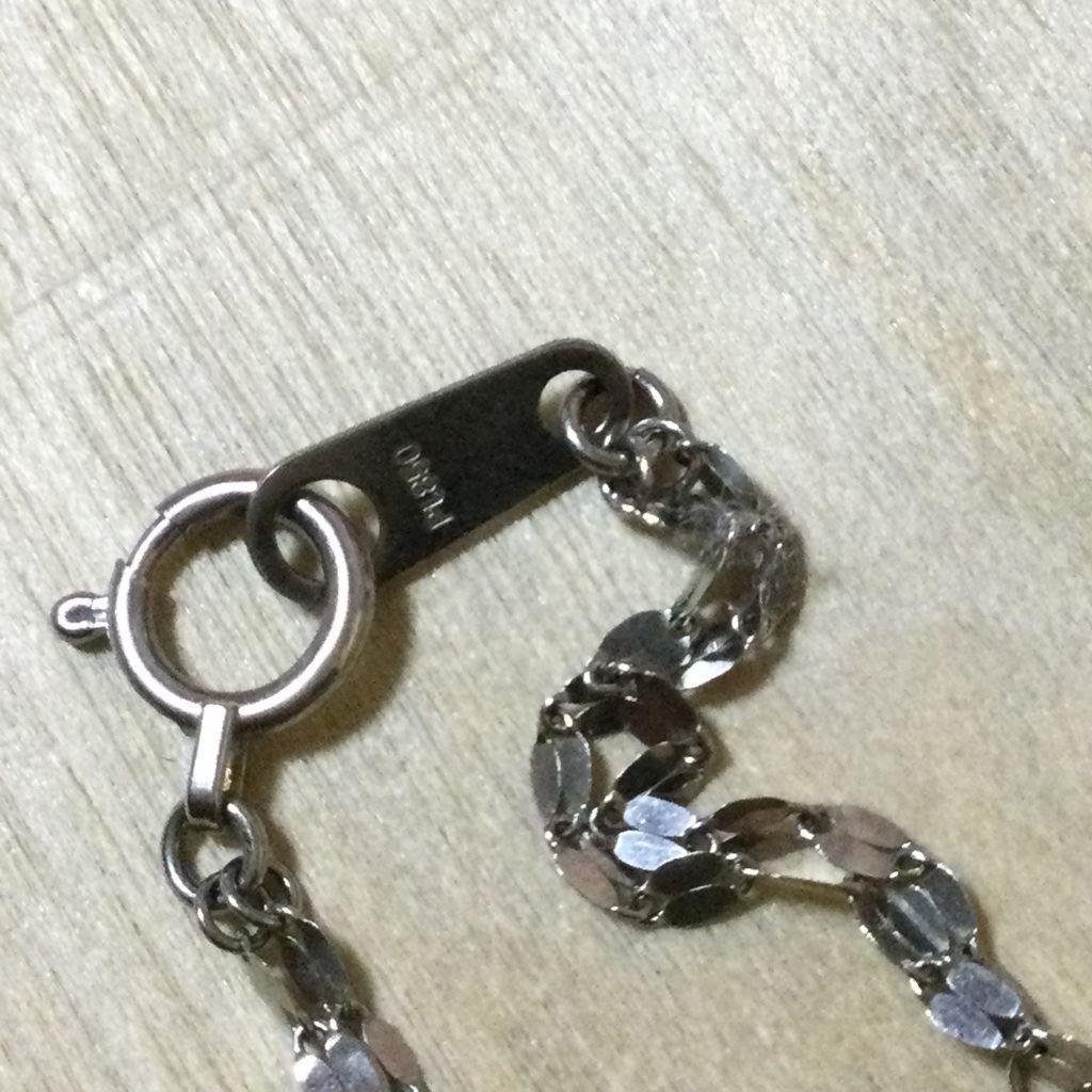 TSUTSUMI　Pt850　2連ブレスレット　値下げ不可