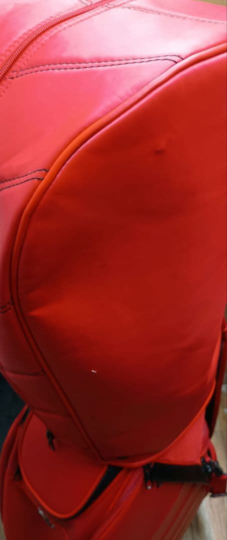 【希少】フェラーリ キャディバッグ ゴルフバッグ レッド カート型 5分割