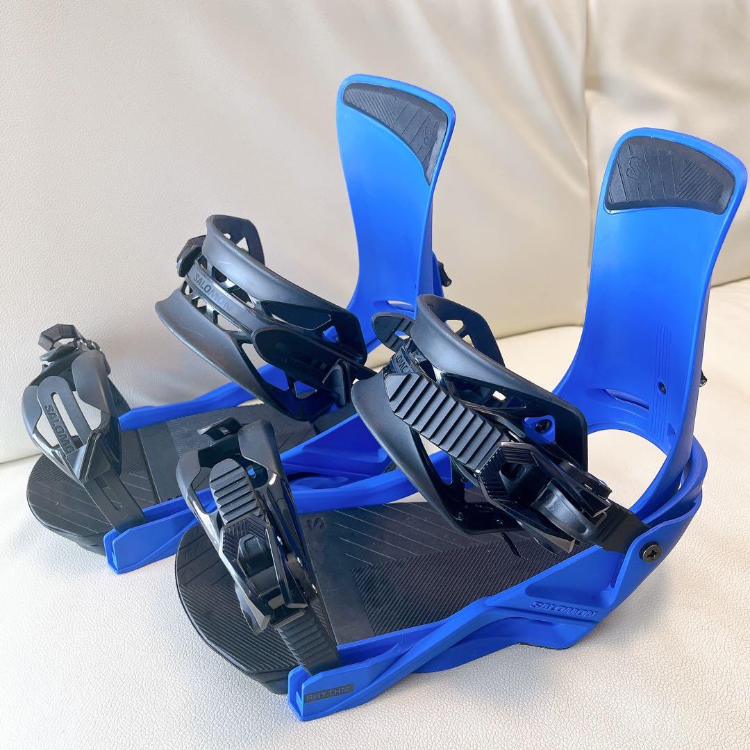 SALOMON スノーボード ビンディング ブルー