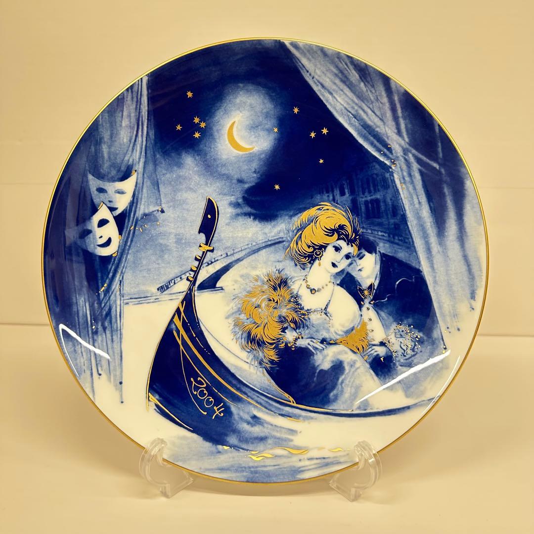 3696 マイセン ヴェニスの夜 イヤープレート2004年 新品 未使用