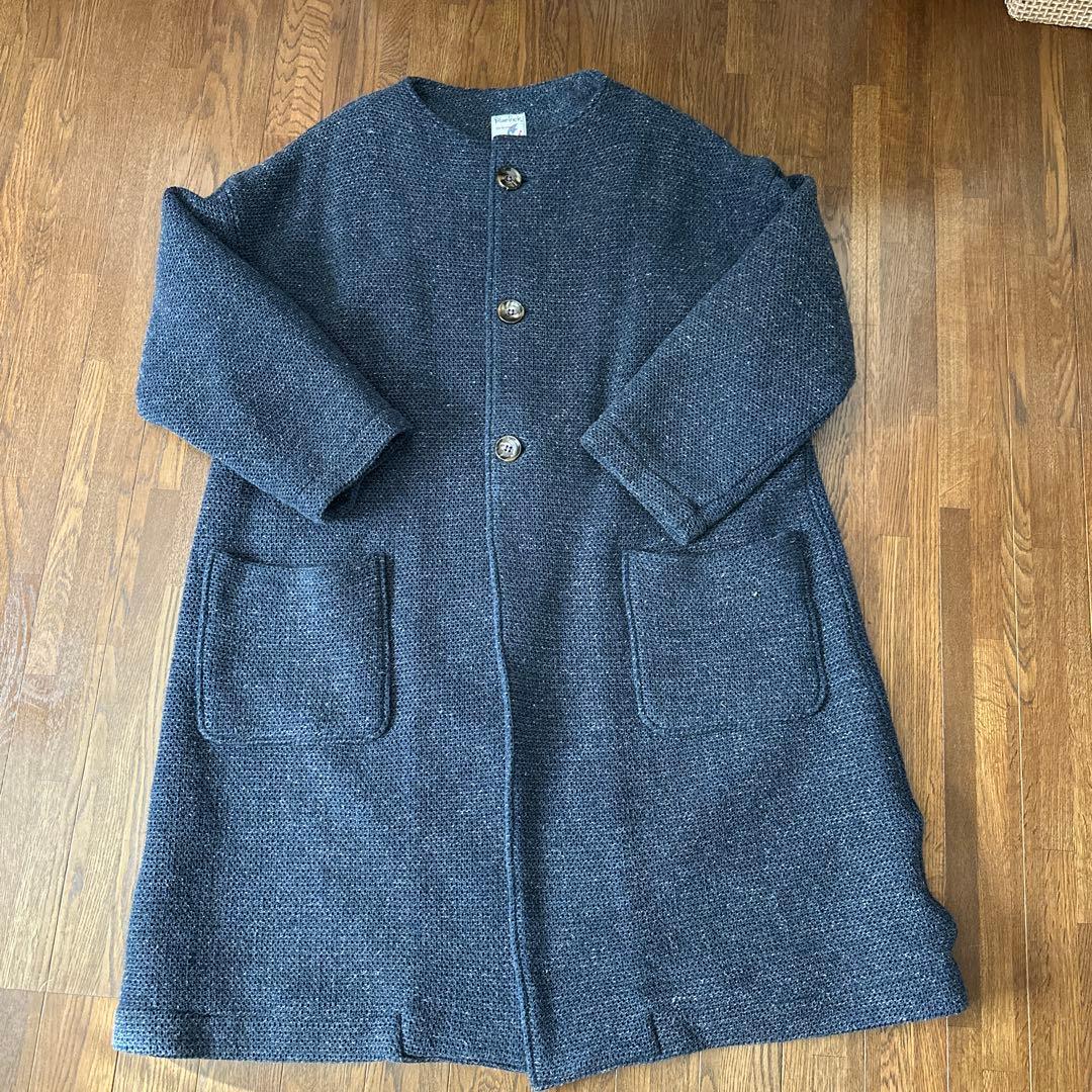 BlueTrick（ブルートリック） ダークブルー ロングコート