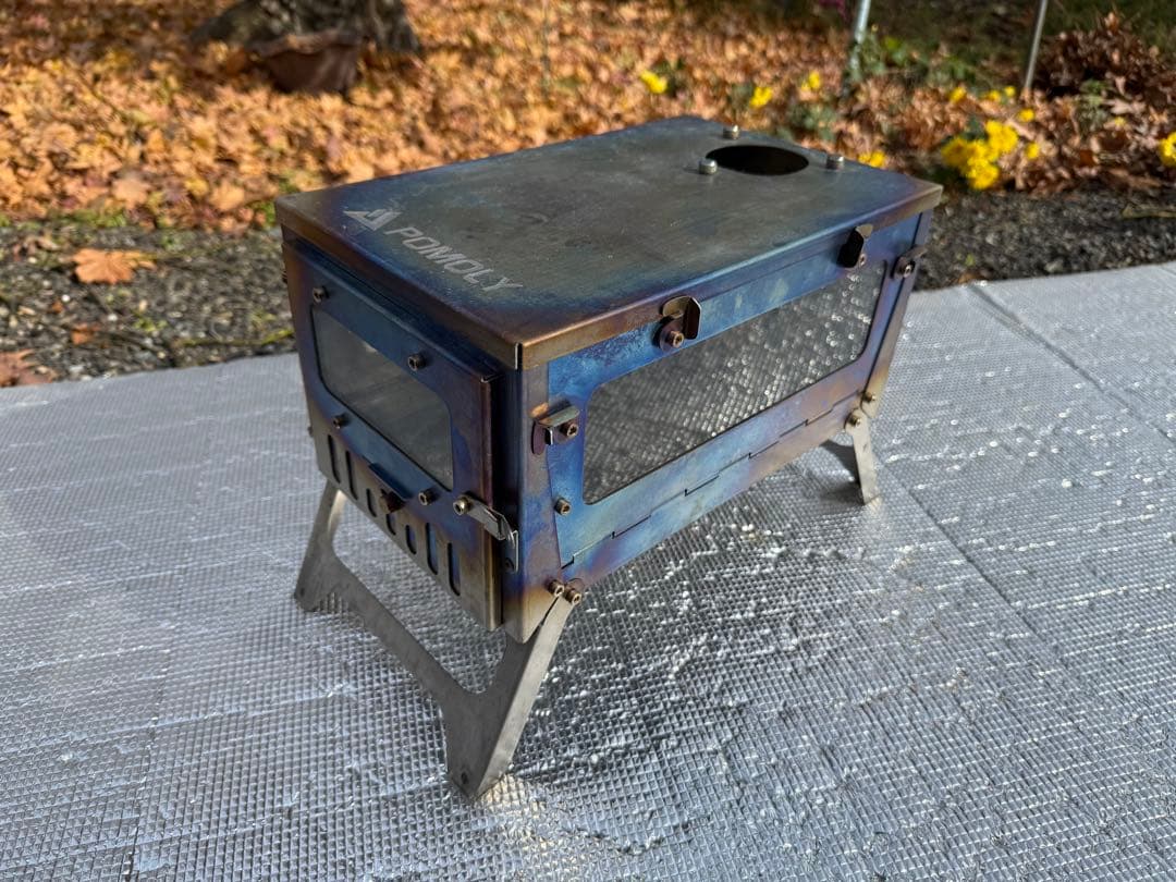 POMOLY T1 mini 3 チタンテントストーブ