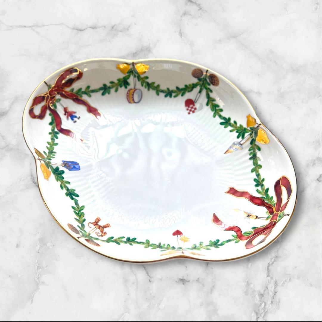 最終⭐︎ロイヤルコペンハーゲン スターフルーテッド ディッシュ22cm✴︎2枚set