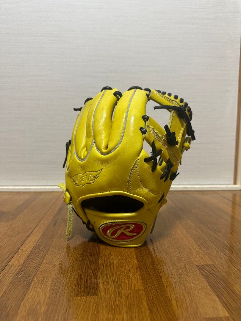 ローリングス　硬式グローブ イエロー