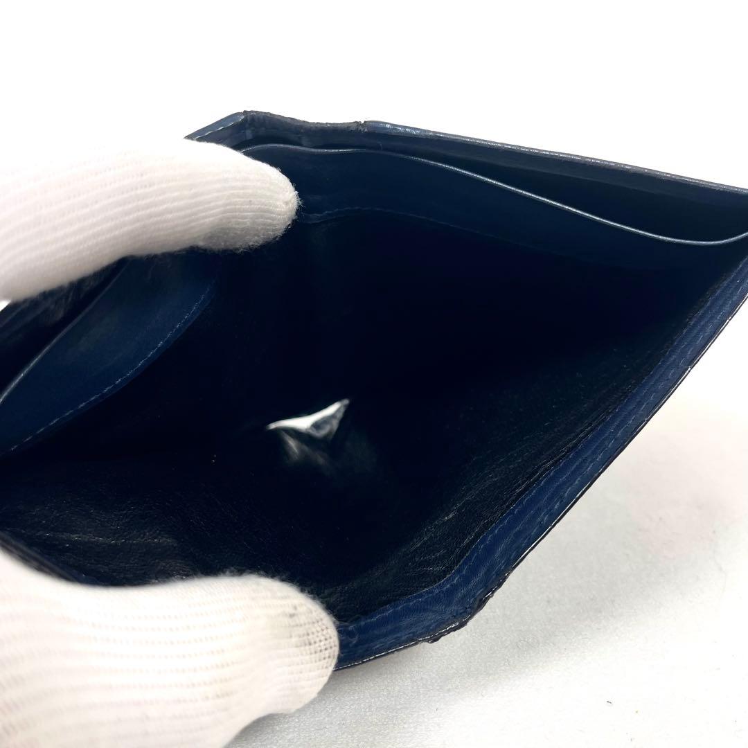 ボッテガヴェネタ　二つ折り財布　イントレチャート　コンパクト　レザー　付属付き