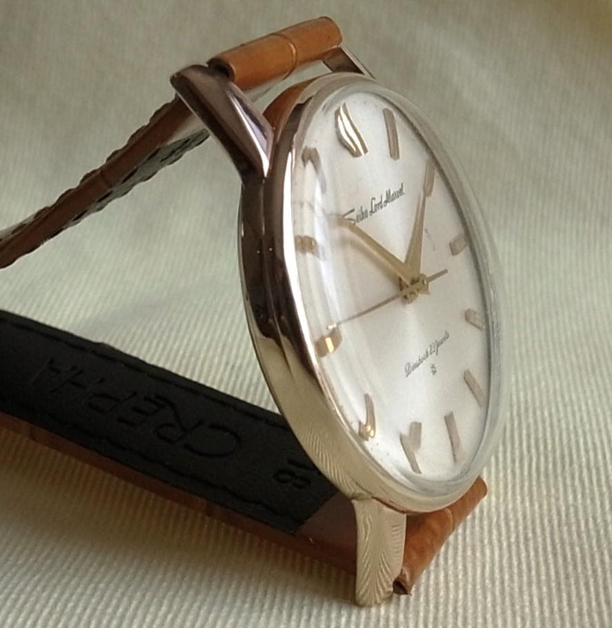 ※SEIKO-LORDMARVEL 23石　手巻きメンズ腕時計O・H済み※