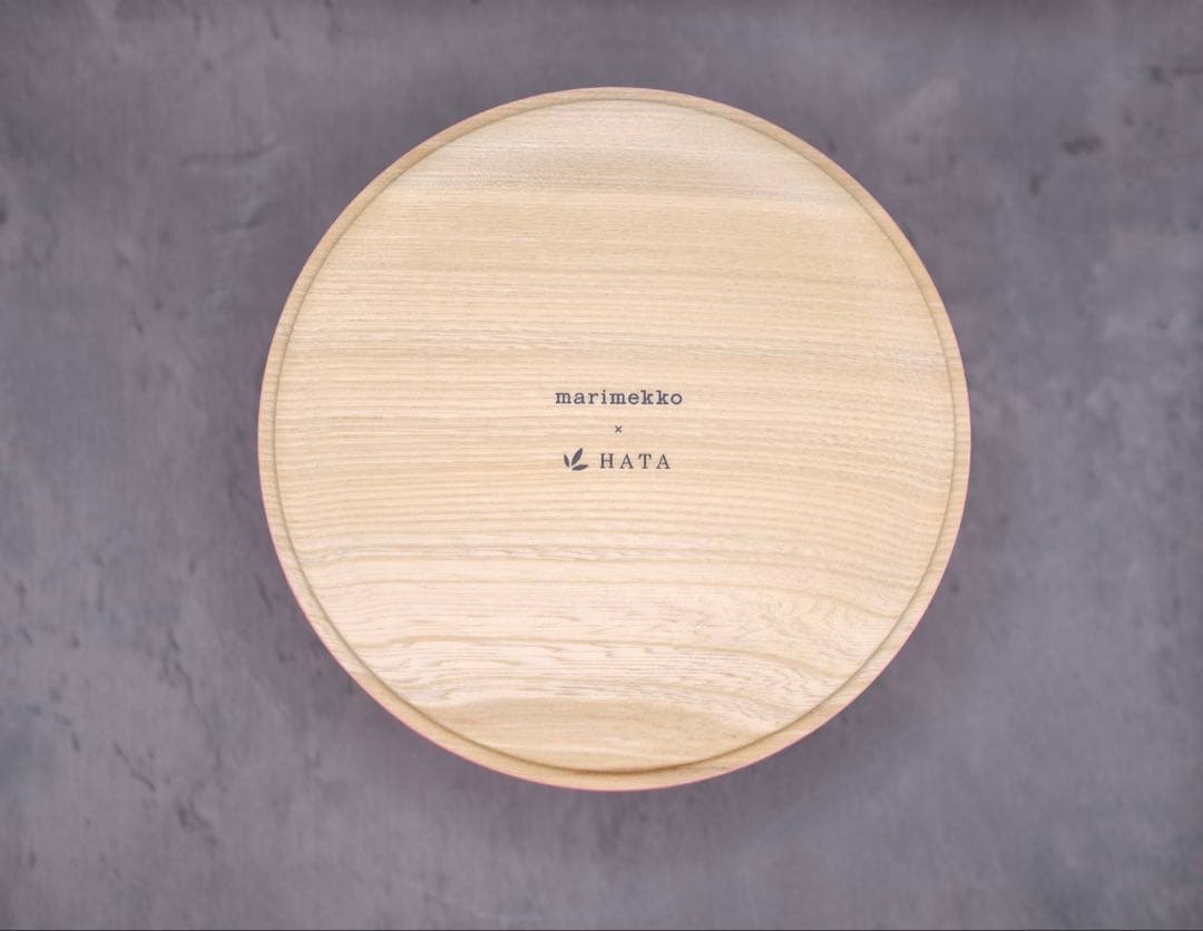 ✨希少✨新品未使用✨marimekko × 畑漆器 ウッドボックス ウニッコ