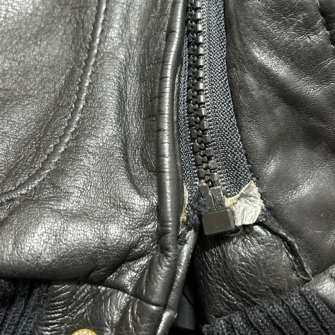 割引済！90s vintage レザージャケット 短丈 A2 フライトジャケット