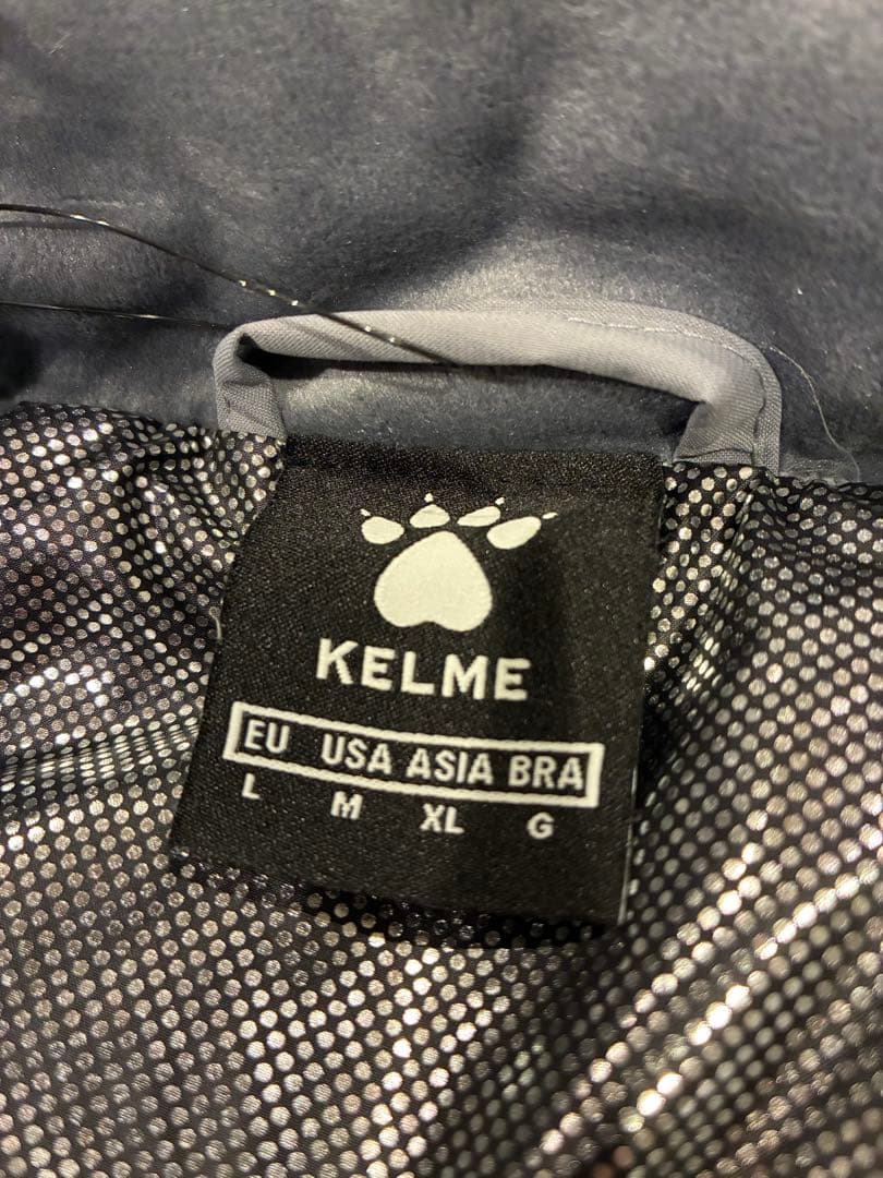 KELME フード付きベンチコート グレー