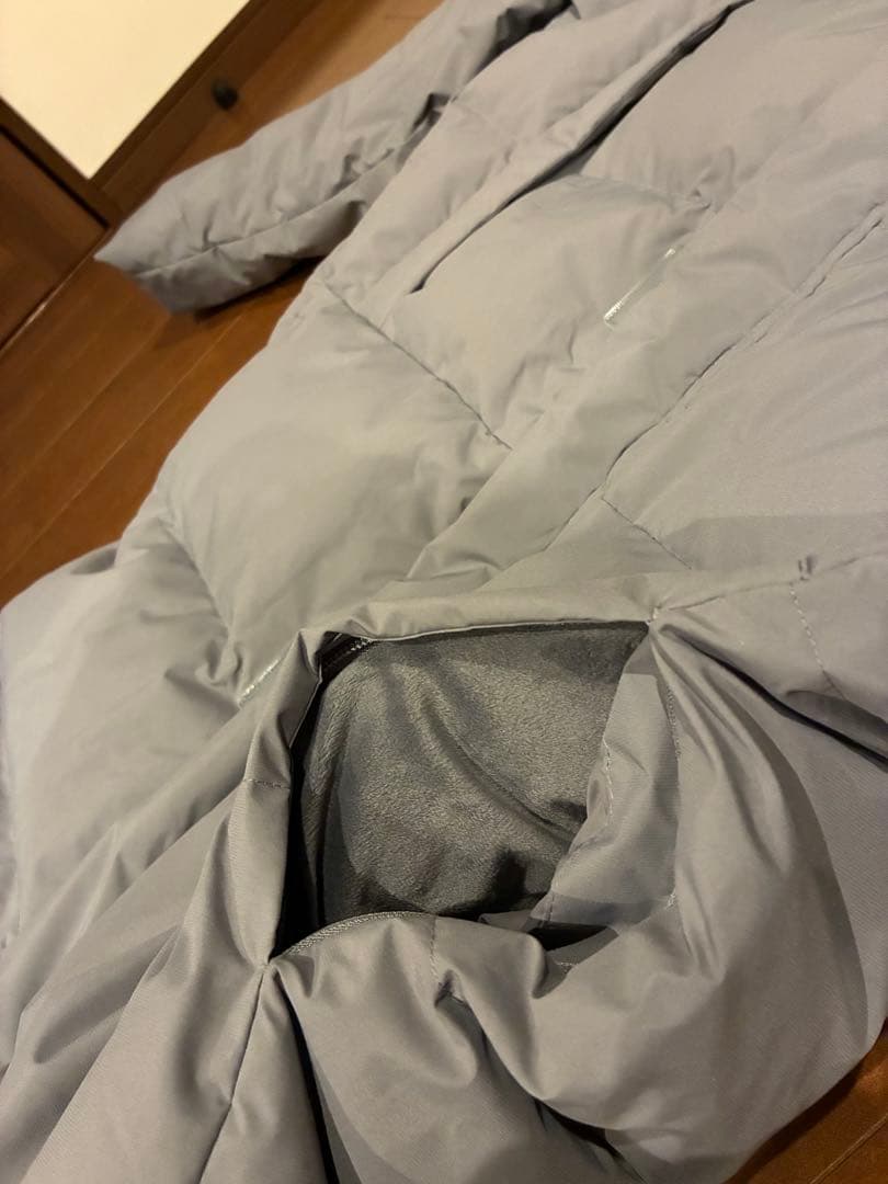 KELME フード付きベンチコート グレー