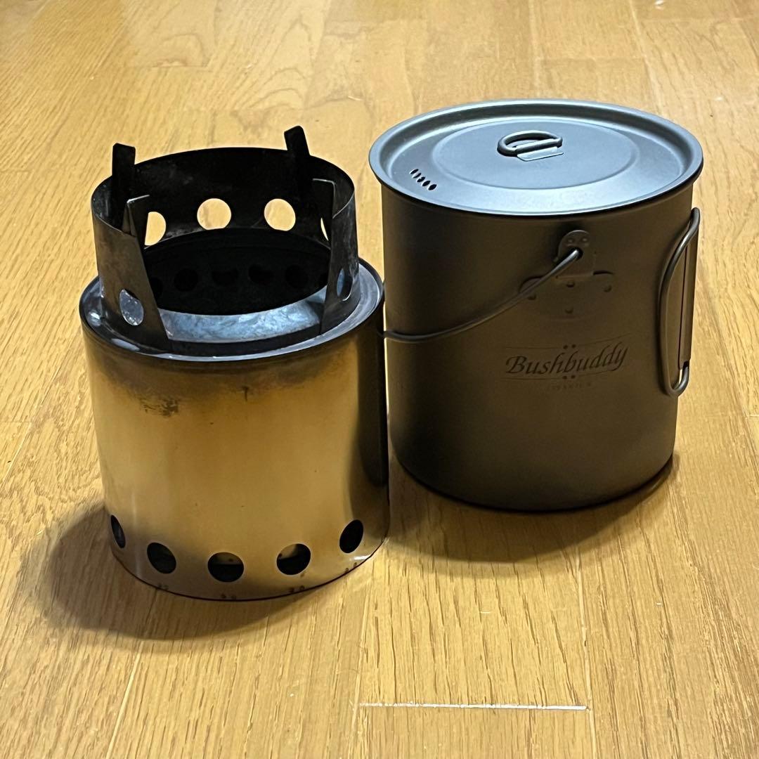 Bushbuddy Original STOVE TITANIUM POTセット