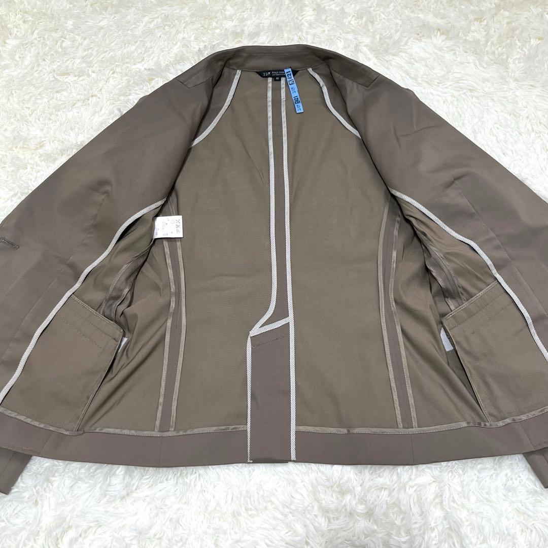 23区 ニジュウサンク パンツスーツ　セットアップ　ストレッチ　Lサイズ　40