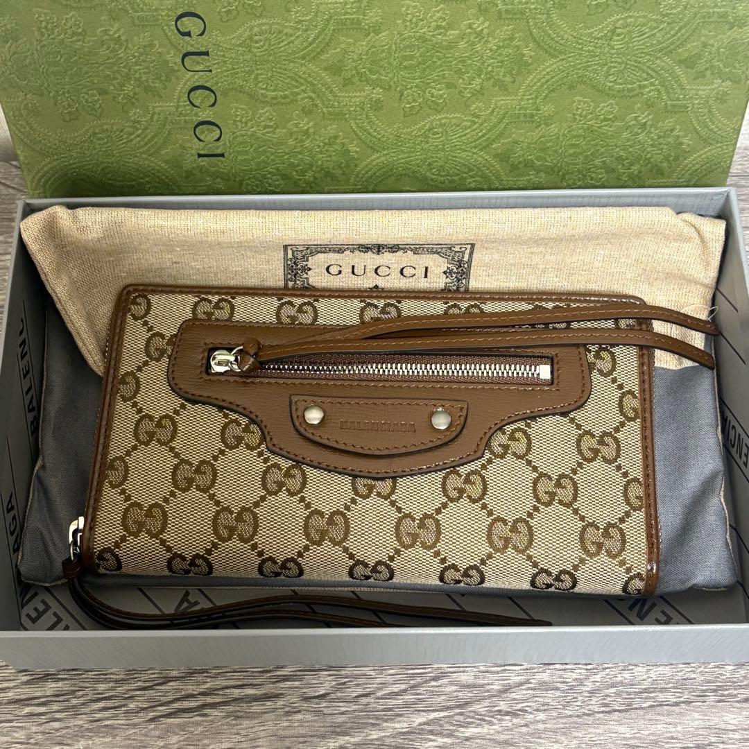 【新品】グッチ×バレンシアガ　長財布