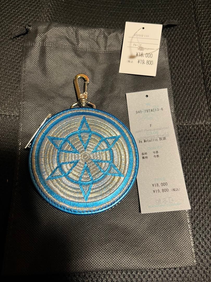 ブラックミーンズ　ケース　メタリックブルー