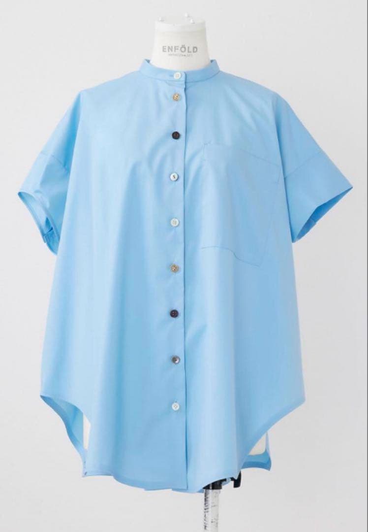 ENFOLD 水色 シャツ 38 サイズ