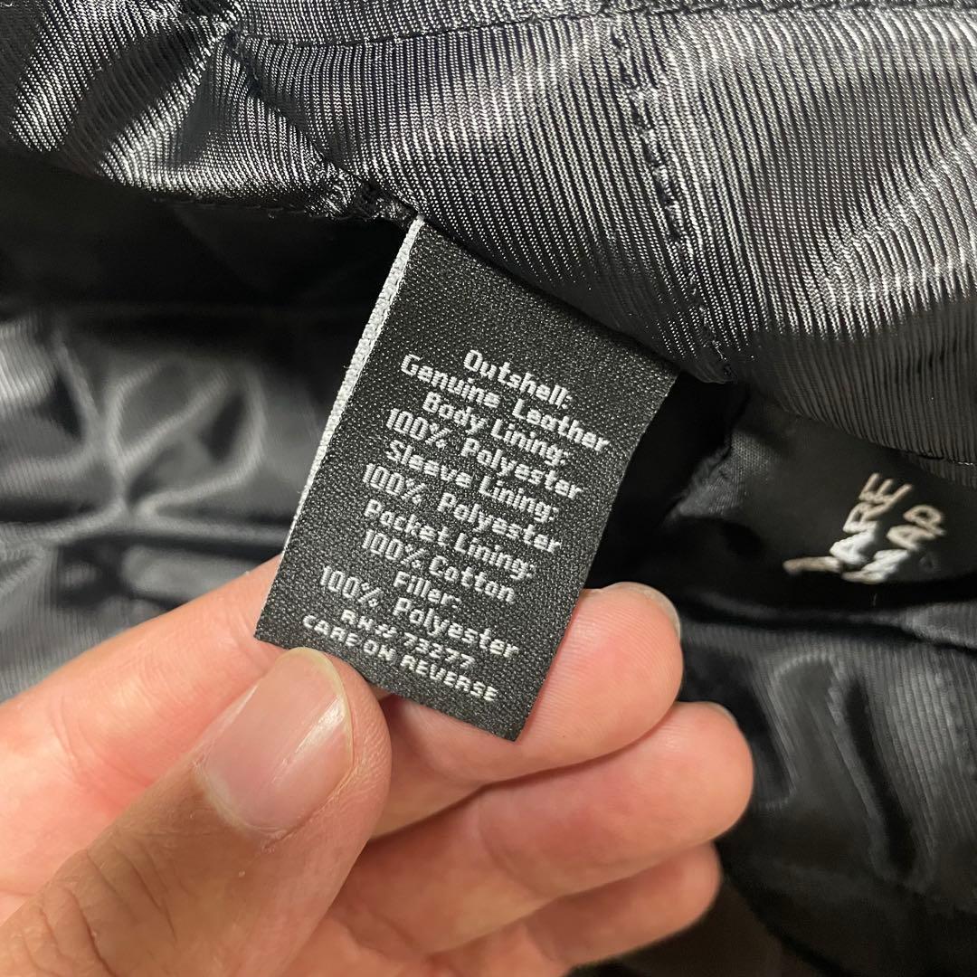 croft&barrow 本革　レザージャケット XL 古着　アメカジ