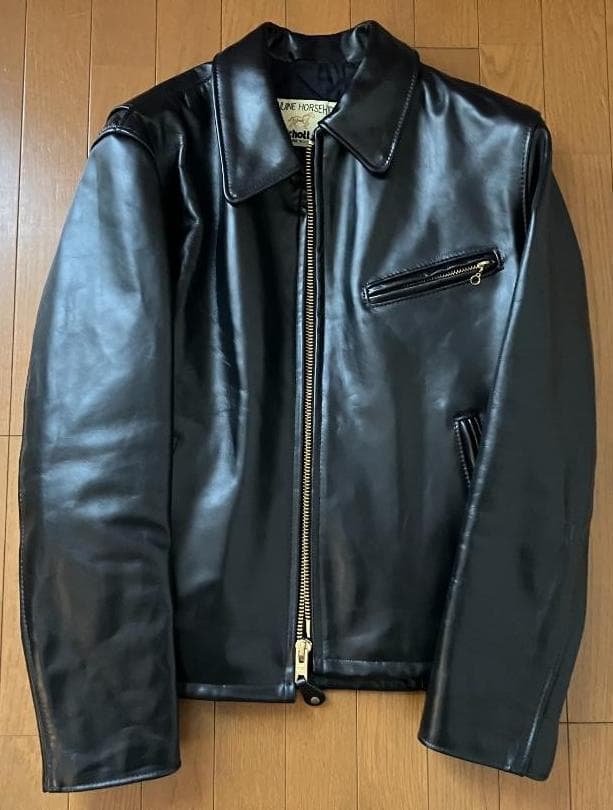 schott ショット ホースハイド 40 USA製 黒