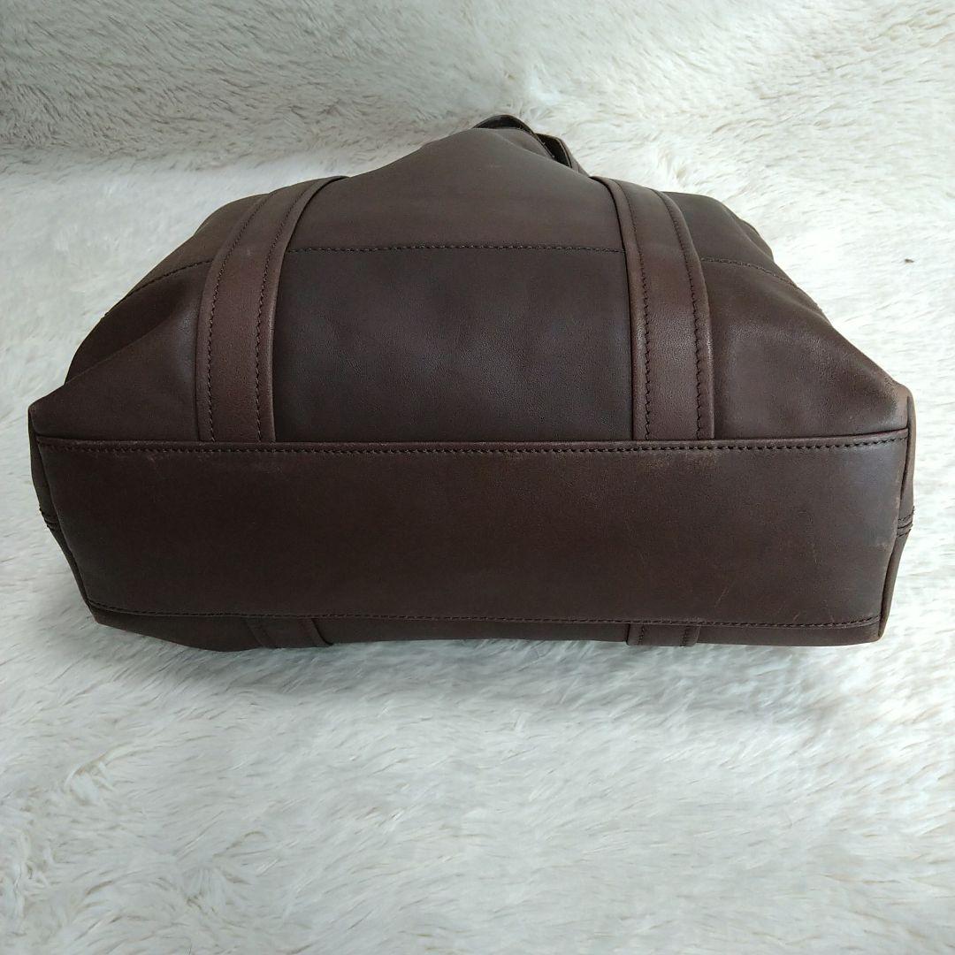 ✨美品✨オールドコーチ　トートバッグ　ビンテージ　ブラウン Ａ4可