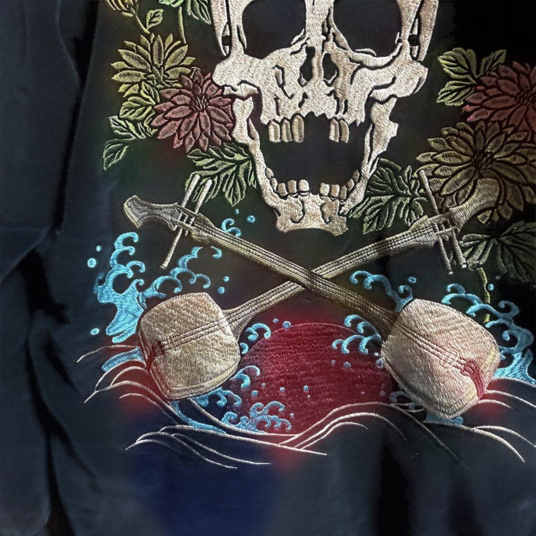 Cropped Heads 日本 2面用 限定スカル スカジャン unisex