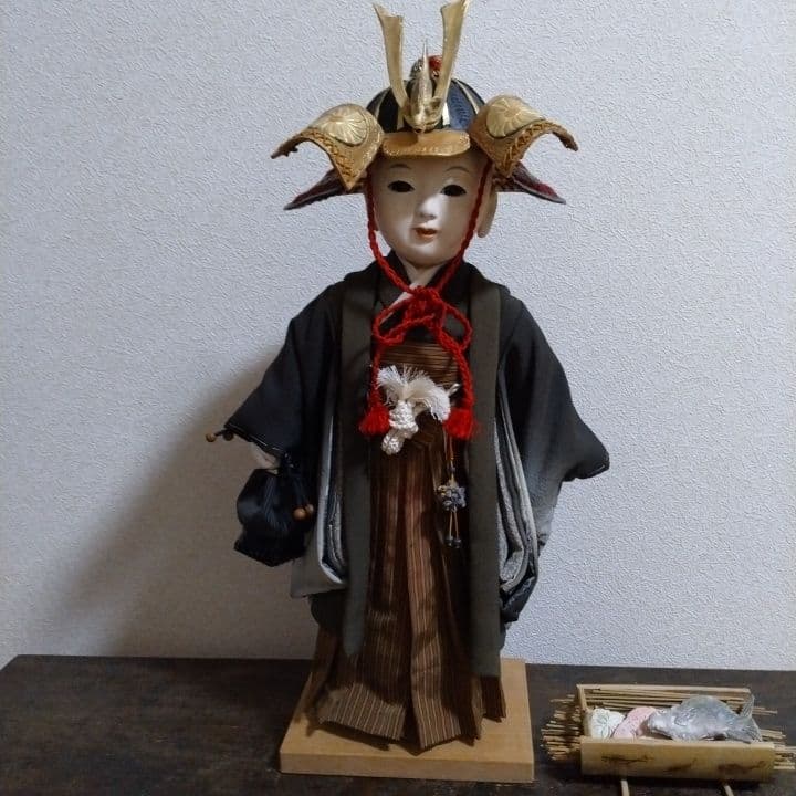 男の子五月人形と兜