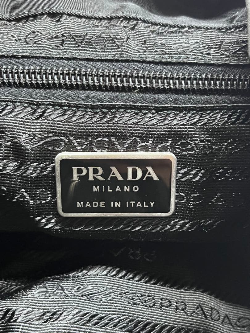 プラダ テスート ナイロン リュック サック ブラック