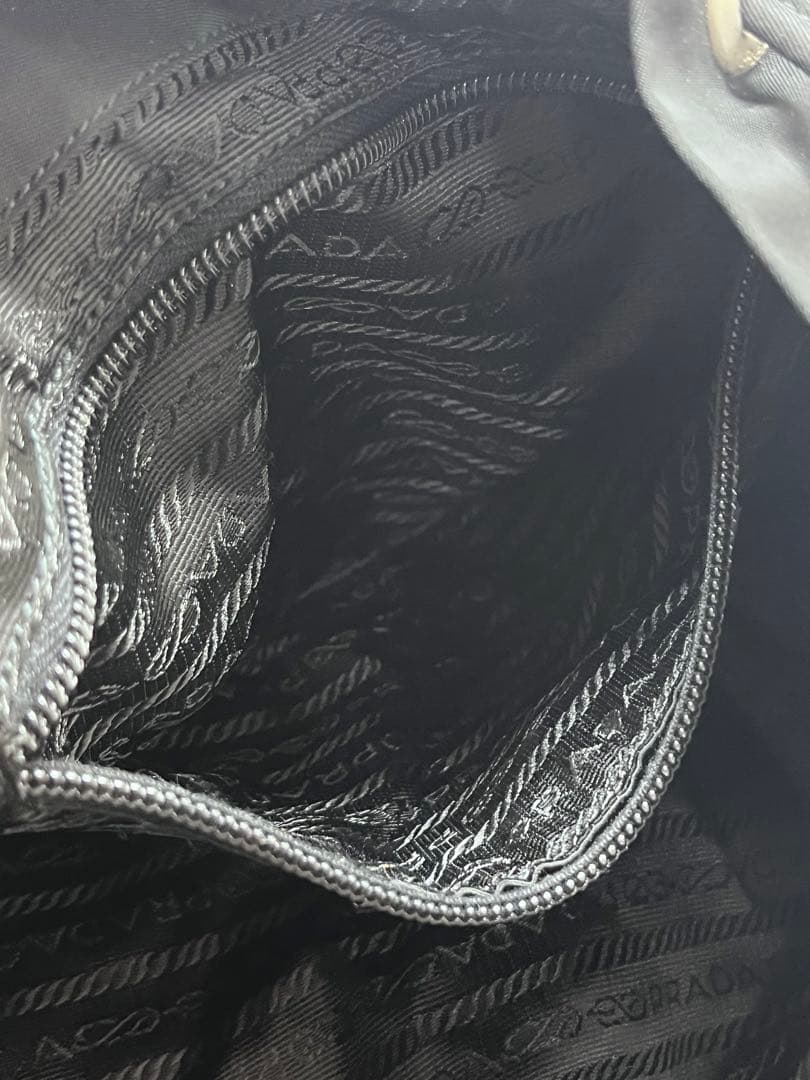 プラダ テスート ナイロン リュック サック ブラック