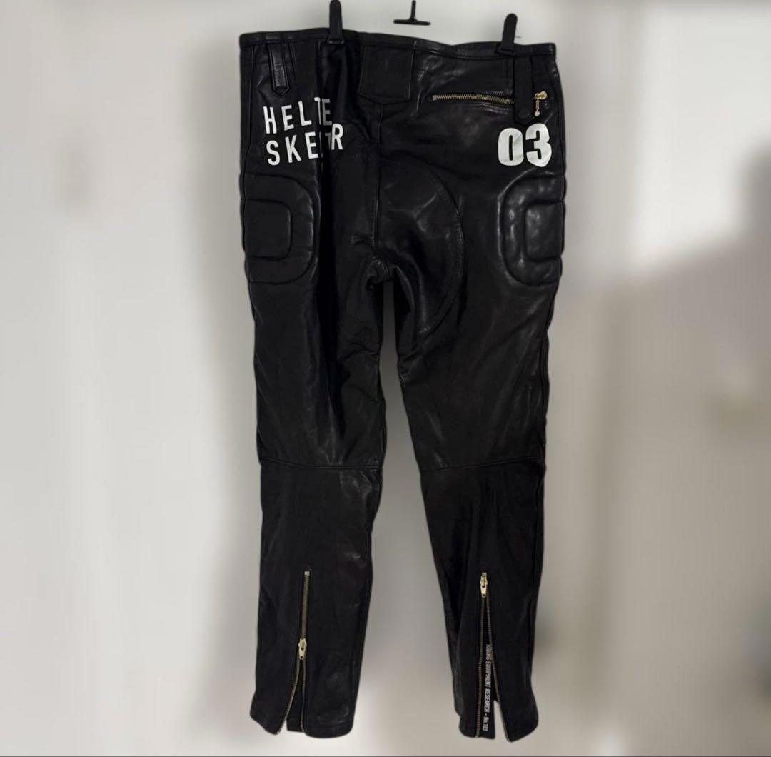 RIDING EQUIPMENT RESEARCH レザーパンツ