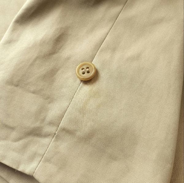 美品【バーバリー】Lサイズ　ステンカラーコート　ノバチェック　ベージュ